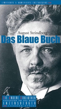 Buchcover: August Strindberg. Das Blaue Buch. Eichborn Verlag, Köln, 2005.