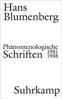 Cover: Phänomenologische Schriften