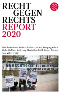 Buchcover: Recht gegen rechts - Report 2020. S. Fischer Verlag, Frankfurt am Main, 2020.