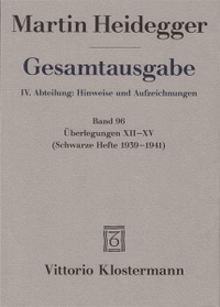 Cover: Überlegungen XII-XV (Schwarze Hefte 1939-1941)