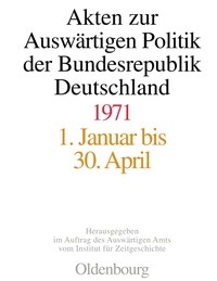 Buchcover: Akten zur Auswärtigen Politik der Bundesrepublik Deutschland 1971 - 3 Bände. Oldenbourg Verlag, München, 2002.
