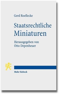 Cover: Staatsrechtliche Miniaturen