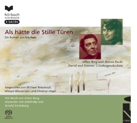Buchcover: Urs Faes. Als hätte die Stille Türen - Roman. 4 CDs. Cybele Records, Düsseldorf, 2006.