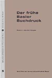 Cover: Der frühe Basler Buchdruck