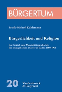 Cover: Bürgerlichkeit und Religion