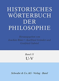 Cover: Historisches Wörterbuch der Philosophie, Band 11: U-V