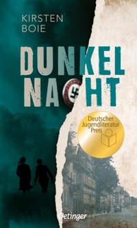Buchcover: Kirsten Boie. Dunkelnacht - (Ab 15 Jahre). Friedrich Oetinger Verlag, Hamburg, 2021.