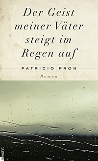 Buchcover: Patricio Pron. Der Geist meiner Väter steigt im Regen auf - Roman. Rowohlt Verlag, Hamburg, 2013.