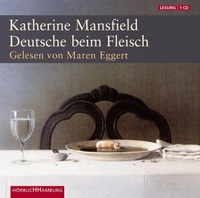 Buchcover: Katherine Mansfield. Deutsche beim Fleisch - 1 CD. Erzählungen. Hörbuch Hamburg, Hamburg, 2007.