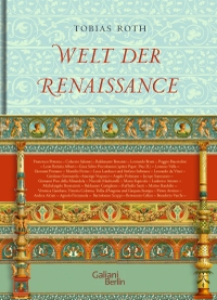 Buchcover: Tobias Roth. Welt der Renaissance. Galiani Verlag, Berlin, 2020.
