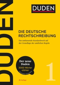 Cover: Duden - Die deutsche Rechtschreibung