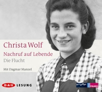Buchcover: Christa Wolf. Nachruf auf Lebende - Hörbuch. Audio Verlag, Berlin, 2014.