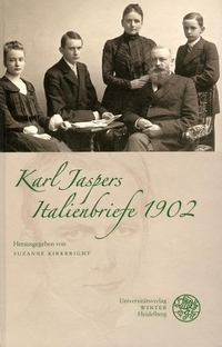 Buchcover: Karl Jaspers. Italienbriefe 1902. C. Winter Universitätsverlag, Heidelberg, 2006.