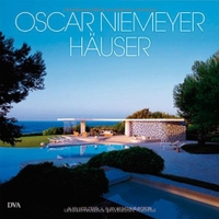 Buchcover: Alan Hess. Oscar Niemeyer - Häuser. Deutsche Verlags-Anstalt (DVA), München, 2006.