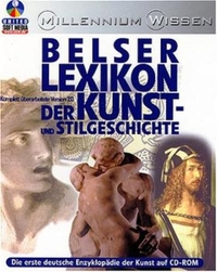 Buchcover: Belser Lexikon der Kunst- und Stilgeschichte 2.0. United Soft Media, München, 1999.