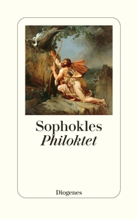 Buchcover: Sophokles. Philoktet. Diogenes Verlag, Zürich, 2022.