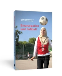 Buchcover: Daniel Küchenmeister (Hg.) / Thomas Schneider (Hg.). Emanzipation und Fußball. Panama Verlag, Berlin, 2011.