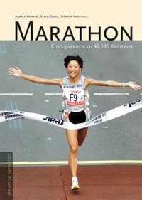 Buchcover: Marathon - Ein Laufbuch in 42,195 Kapiteln. Die Werkstatt Verlag, Göttingen, 2004.