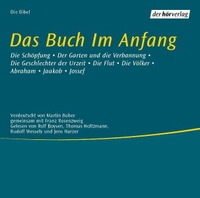 Buchcover: Die Bibel: `Das Buch im Anfang` (1. Buch Moses/Genesis). Hör Verlag, München, 2000.