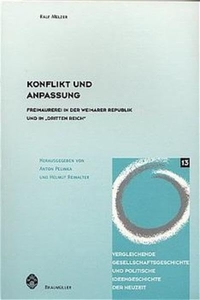 Buchcover: Ralf Melzer. Konflikt und Anpassung - Freimaurerei in der Weimarer Republik und im "Dritten Reich". Braumüller Verlag, Wien, 1999.