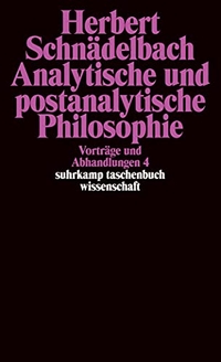 Cover: Analytische und postanalytische Philosophie