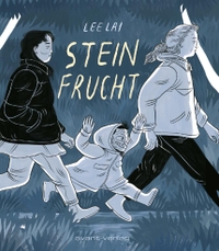 Buchcover: Lee Lai. Steinfrucht. Avant Verlag, Berlin, 2021.
