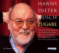 Buchcover: Hanns Dieter Hüsch. Zugabe - Kabarett-Lseung. 1 CD. Random House Audio, München, 2005.
