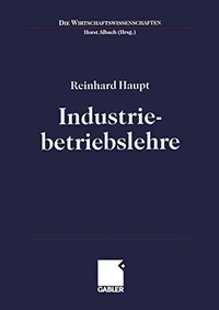 Cover: Industriebetriebslehre