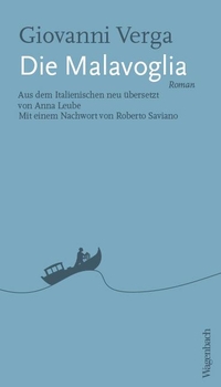 Cover: Giovanni Verga. Die Malavoglia - Roman. Klaus Wagenbach Verlag, Berlin, 2022.