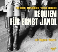 Buchcover: Friederike Mayröcker. Requiem für Ernst Jandl - 1 CD. speak low, Berlin, 2016.