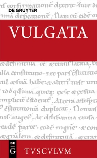 Buchcover: Biblia sacra vulgata - Band 1: Genesis - Exodus - Leviticus - Numeri - Deuteronomium. Walter de Gruyter Verlag, München, 2018.