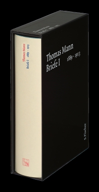 Buchcover: Thomas Mann. Briefe I. 1889-1913 - Große kommentierte Frankfurter Ausgabe, Band 21. Text und Kommentar.. S. Fischer Verlag, Frankfurt am Main, 2002.