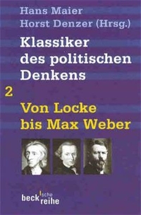 Cover: Klassiker des politischen Denkens, Band 2