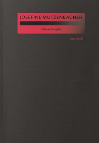 Buchcover: Josefine Mutzenbacher - Wiener Ausgabe. Sonderzahl Verlag, Wien, 2021.