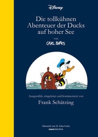 Buchcover: Carl Barks. Die tollkühnen Abenteuer der Ducks auf hoher See. Mare Verlag, Hamburg, 2006.