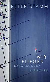 Buchcover: Peter Stamm. Wir fliegen - Erzählungen. S. Fischer Verlag, Frankfurt am Main, 2008.