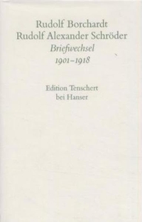 Cover: Rudolf Borchardt: Gesammelte Briefe