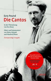 Buchcover: Ezra Pound. Die Cantos - Zweisprachige Ausgabe. Arche Verlag, Zürich, 2012.