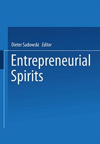 Buchcover: Dieter Sadowski (Hg.). Entrepreneurial Spirits. Betriebswirtschaftlicher Verlag Dr. Th. Gabler, Wiesbaden, 2001.