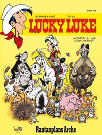 Buchcover: Achdé / Jul. Lucky Luke: Rantanplans Arche - Band 101. (Ab 8 Jahre). Egmont Verlag, Köln, 2022.