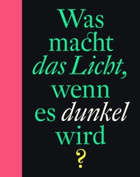 Cover: Bette Westera / Sylvia Weve. Was macht das Licht, wenn es dunkel wird? - (Ab 8 Jahre). Susanna Rieder Verlag, München, 2019.