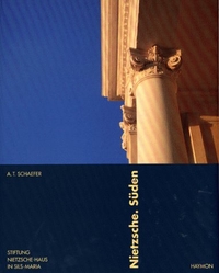 Buchcover: A.T. Schaefer. Nietzsche. Süden. Haymon Verlag, Innsbruck, 2000.