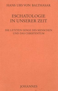 Cover: Eschatologie in unserer Zeit