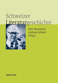 Cover: Schweizer Literaturgeschichte