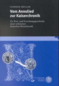 Cover: Vom Annolied zur Kaiserchronik