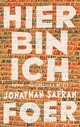 Cover: Jonathan Safran Foer. Hier bin ich - Roman. Kiepenheuer und Witsch Verlag, Köln, 2016.