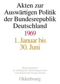 Cover: Akten zur Auswärtigen Politik der Bundesrepublik Deutschland 1969
