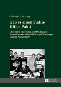 Cover: Gab es einen Stalin-Hitler-Pakt?