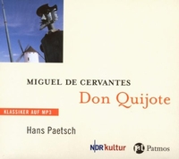 Buchcover: Miguel de Cervantes Saavedra. Don Quijote - 1 MP3-CD. Patmos Verlag, Ostfildern, 2008.