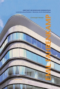 Buchcover: Christoph Heuter. Emil Fahrenkamp 1885-1966 - Architekt im rheinisch-westfälischen Industriegebiet. Michael Imhof Verlag, Petersberg, 2002.